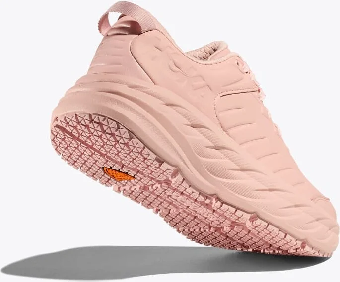 HOKA Women's Bondi SR Shoes in Peach Whip/Peach Whip - Image 4