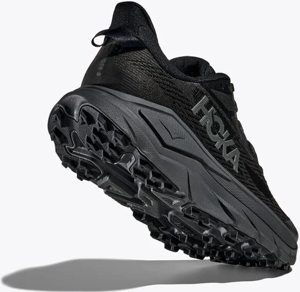 HOKA Women's Challenger 8 Shoes in Black/Outer Orbit - Image 4