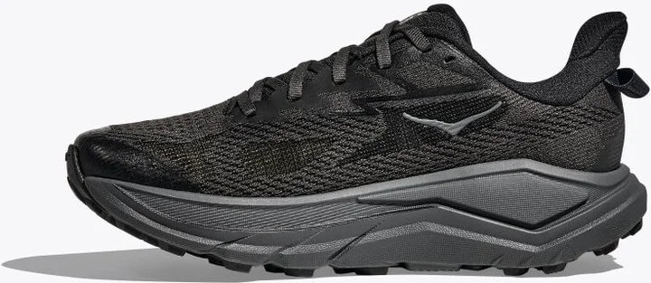 HOKA Women's Challenger 8 Shoes in Black/Outer Orbit - Image 8