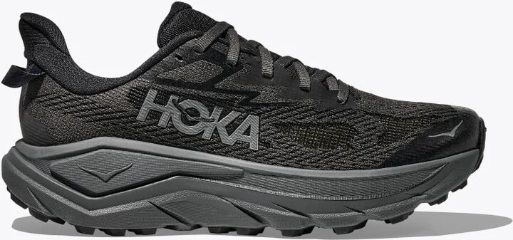 HOKA Women's Challenger 8 Shoes in Black/Outer Orbit