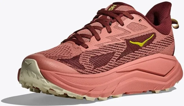 HOKA Women's Challenger 8 Shoes in Blush/Dark Cedar - Image 3