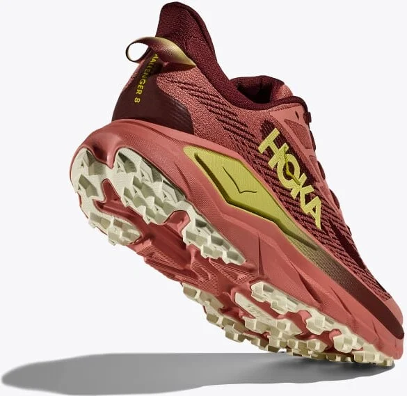 HOKA Women's Challenger 8 Shoes in Blush/Dark Cedar - Image 4