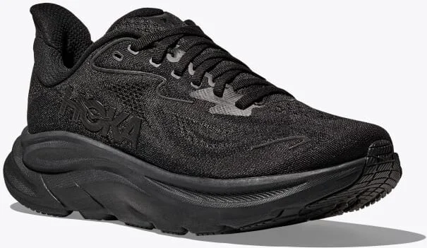 HOKA Women's Clifton 10 Shoes in Black/Black - Image 6