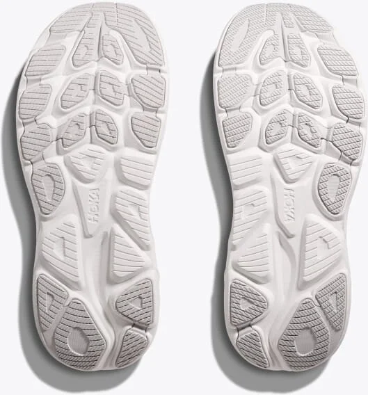 HOKA Women's Clifton 10 Shoes in Cosmic Grey/Stardust - Image 7