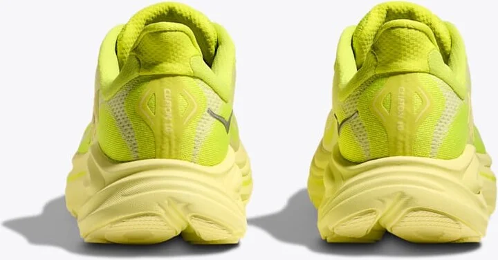 HOKA Women's Clifton 10 Shoes in Neon Hoka Citrus/Sunlight - Image 5