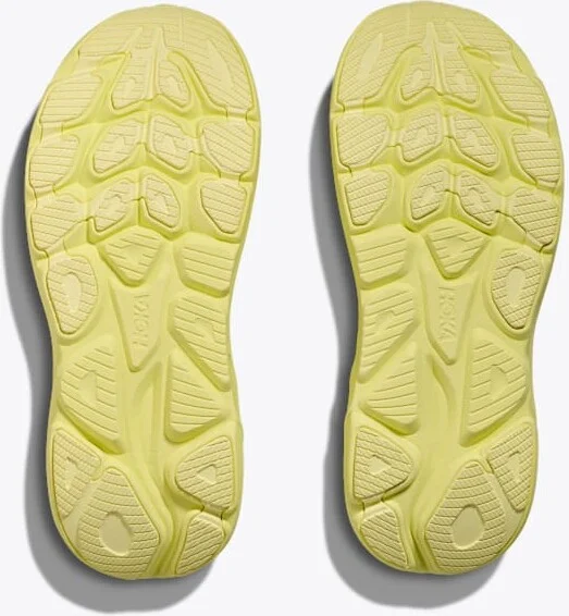 HOKA Women's Clifton 10 Shoes in Neon Hoka Citrus/Sunlight - Image 7