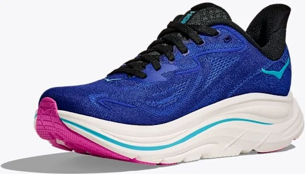 HOKA Women's Clifton 10 Shoes in Night Sky/Ultramarine - Image 3