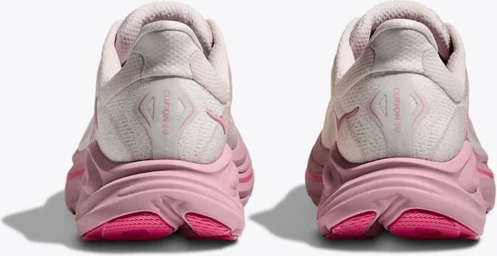 HOKA Women's Clifton 10 Shoes in Rose Cream/Dried Rose - Image 5