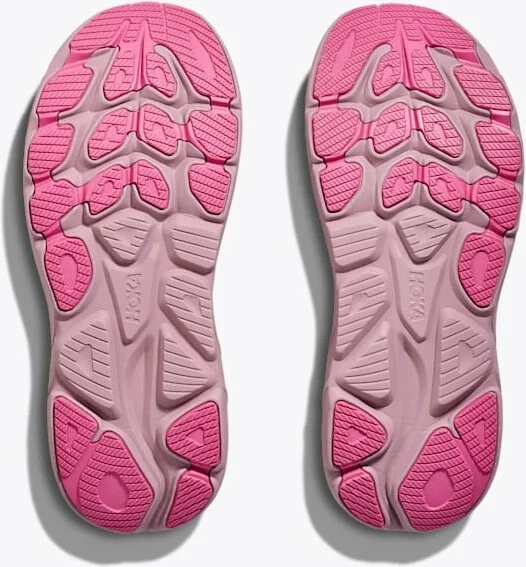 HOKA Women's Clifton 10 Shoes in Rose Cream/Dried Rose - Image 7