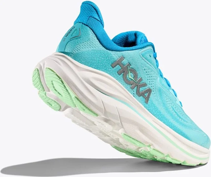 HOKA Women's Clifton 10 Shoes in Skyward Blue/Cielo Blue - Image 4
