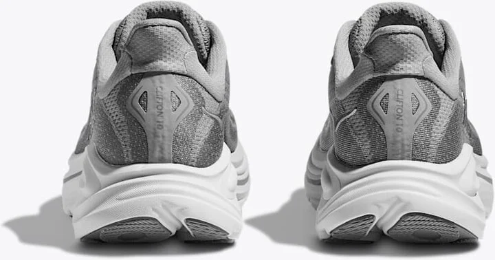 HOKA Women's Clifton 10 Shoes in Stellar Grey/Galactic Grey - Image 5