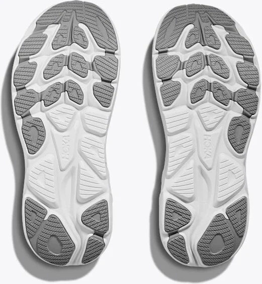 HOKA Women's Clifton 10 Shoes in Stellar Grey/Galactic Grey - Image 7