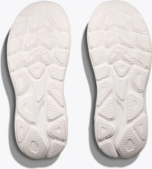 HOKA Women's Clifton 10 Shoes in White/White - Image 7