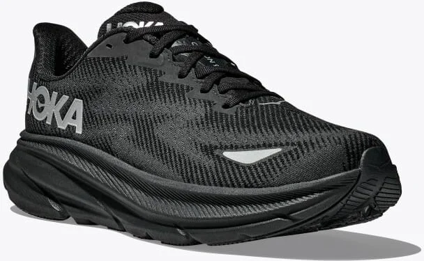 HOKA Women's Clifton 9 GTX Shoes in Black/Black - Image 6