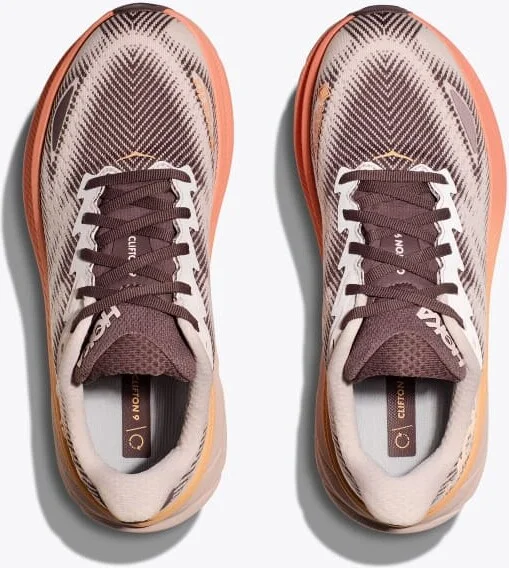 HOKA Women's Clifton 9 GTX Shoes in Cosmic Pearl/Smoky Quartz - Image 2
