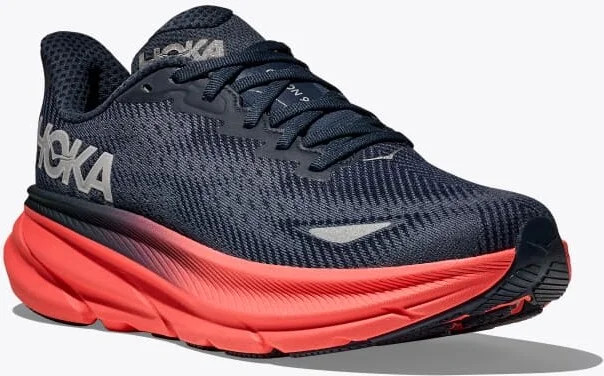 HOKA Women's Clifton 9 GTX Shoes in Varsity Navy/Nautical Dusk - Image 6