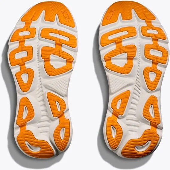 HOKA Women's Gaviota 5 Shoes in Anchor/Grapefruit - Image 7