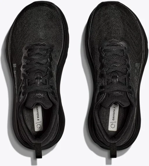 HOKA Women's Gaviota 5 Shoes in Black/Black - Image 2