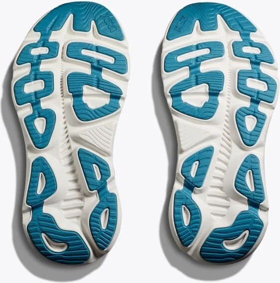 HOKA Women's Gaviota 5 Shoes in Frost/Rose Gold - Image 7