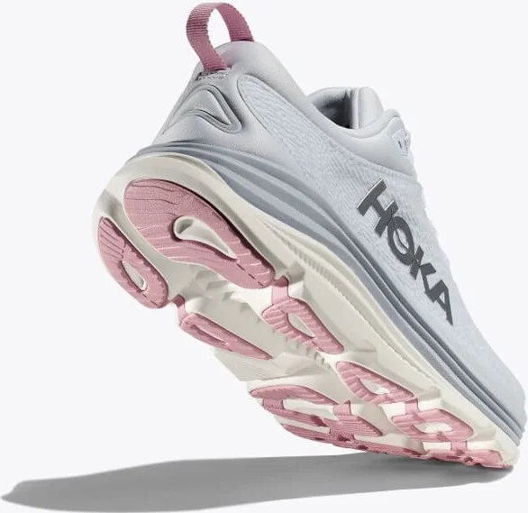 HOKA Women's Gaviota 5 Shoes in Sea Ice/Pink Twilight - Image 4