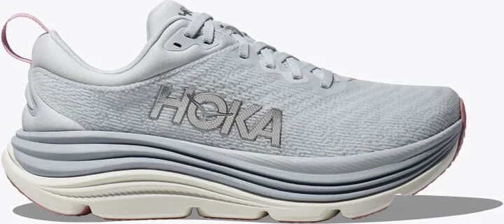 HOKA Women's Gaviota 5 Shoes in Sea Ice/Pink Twilight