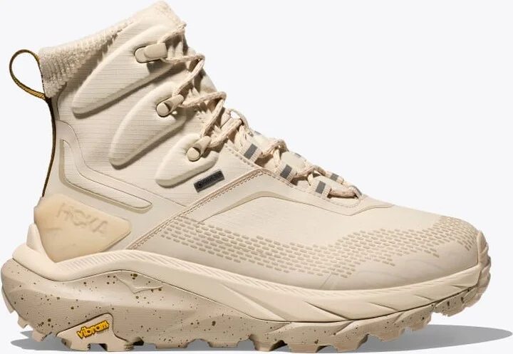 HOKA Women's Kaha 2 Frost GTX Shoes in Oat Milk/Sesame