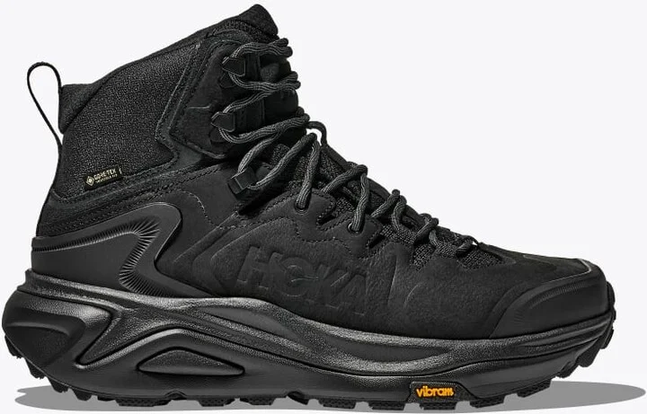 HOKA Women's Kaha 3 GTX Shoes in Black/Black