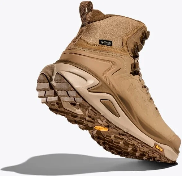 HOKA Women's Kaha 3 GTX Shoes in Granola/Bark - Image 4