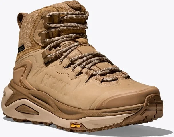 HOKA Women's Kaha 3 GTX Shoes in Granola/Bark - Image 6