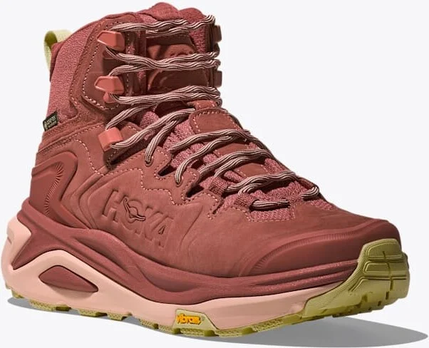 HOKA Women's Kaha 3 GTX Shoes in Rouge/Rose Latte - Image 6