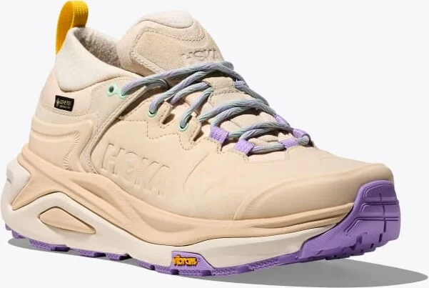 HOKA Women's Kaha 3 Low GTX Shoes in Vanilla/Mint Fluorite - Image 6