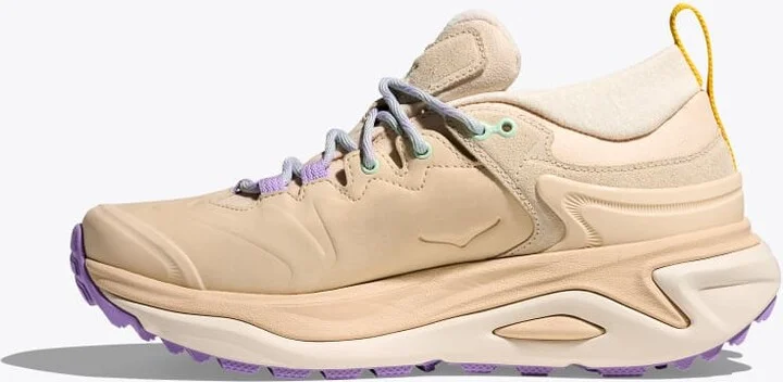 HOKA Women's Kaha 3 Low GTX Shoes in Vanilla/Mint Fluorite - Image 8