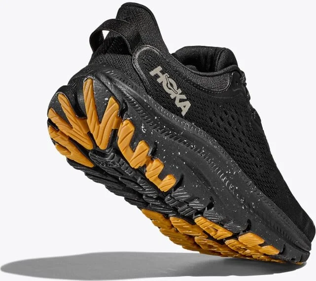 HOKA Women's Kawana 2 Shoes in Black/Black - Image 4