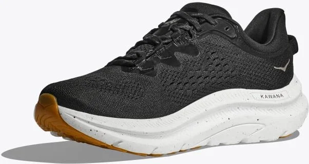 HOKA Women's Kawana 2 Shoes in Black/White - Image 3