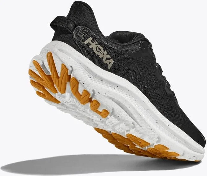 HOKA Women's Kawana 2 Shoes in Black/White - Image 4