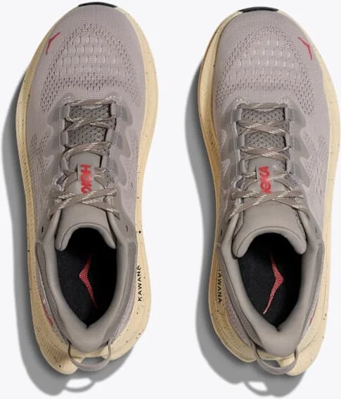 HOKA Women's Kawana 2 Shoes in Cement/Cerise - Image 2