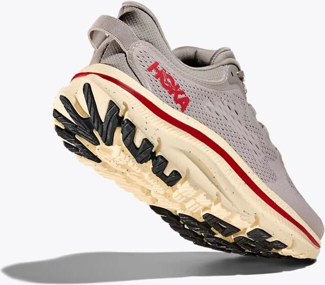 HOKA Women's Kawana 2 Shoes in Cement/Cerise - Image 4