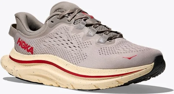 HOKA Women's Kawana 2 Shoes in Cement/Cerise - Image 6