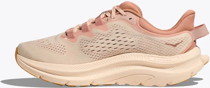 HOKA Women's Kawana 2 Shoes in Vanilla/Sandstone - Image 8