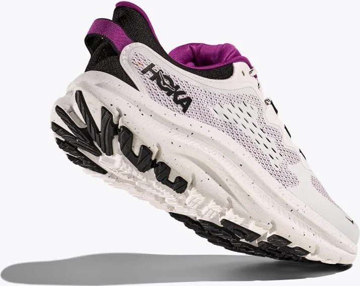HOKA Women's Kawana 2 Shoes in White/Wildflower - Image 4