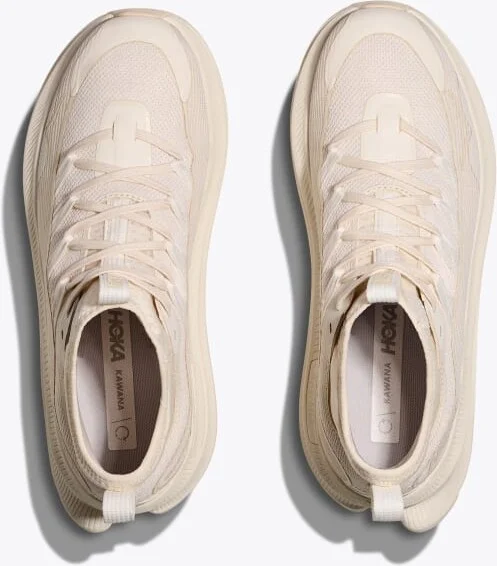 HOKA Women's Kawana Mid Shoes in Alabaster/Alabaster - Image 2