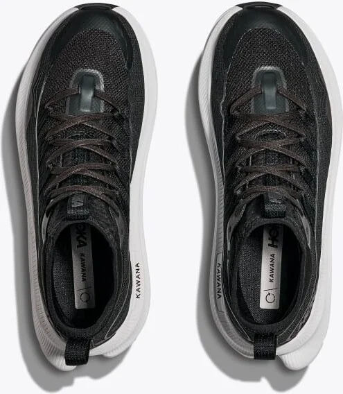 HOKA Women's Kawana Mid Shoes in Black/White - Image 2