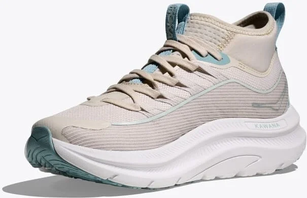 HOKA Women's Kawana Mid Shoes in Stucco/White - Image 3