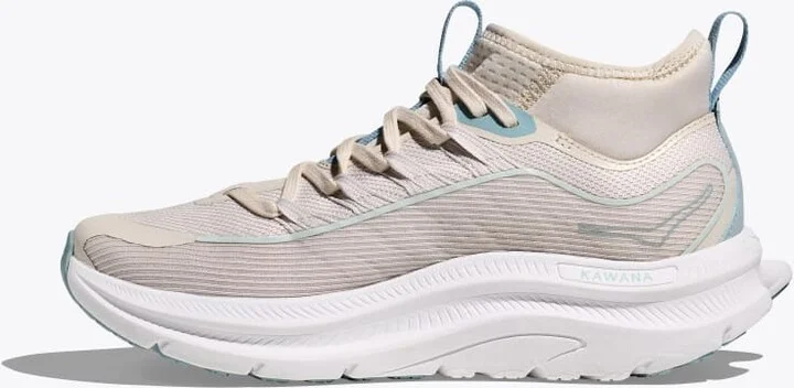 HOKA Women's Kawana Mid Shoes in Stucco/White - Image 8