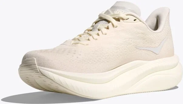 HOKA Women's Mach 6 Shoes in Alabaster/Cosmic Grey - Image 3