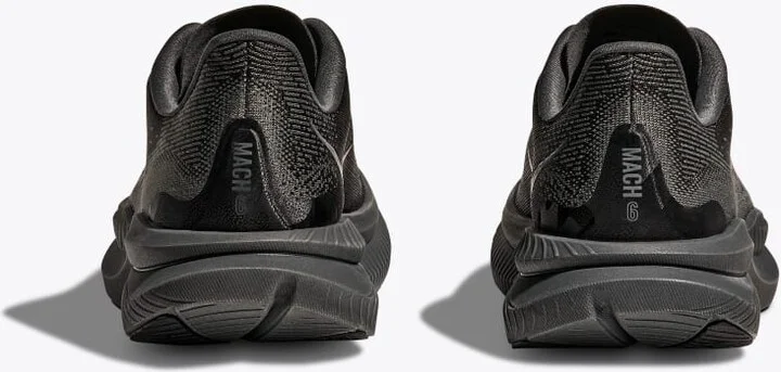 HOKA Women's Mach 6 Shoes in Black/Black - Image 5