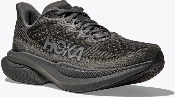 HOKA Women's Mach 6 Shoes in Black/Black - Image 6