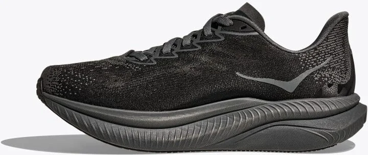 HOKA Women's Mach 6 Shoes in Black/Black - Image 8