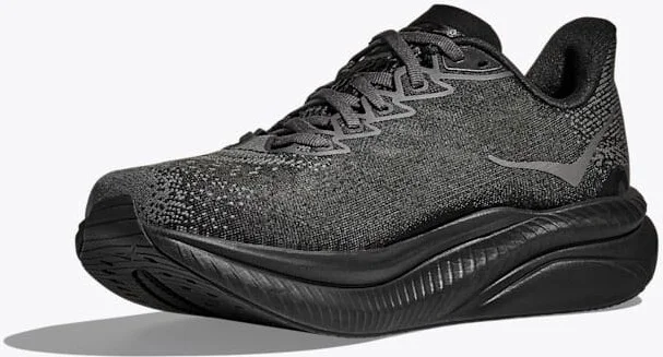 HOKA Women's Mach 6 Shoes in Black/Outer Orbit - Image 3