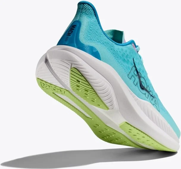 HOKA Women's Mach 6 Shoes in Cloudless/Waterpark - Image 4